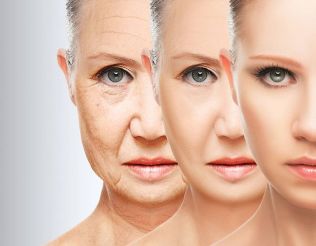 Faktoren, die Natürliche und vorzeitige Hautalterung